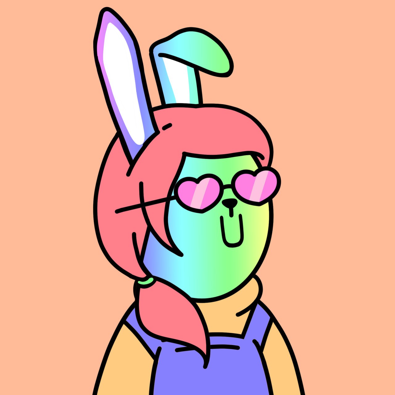 Doodle Bunny on Flare Network