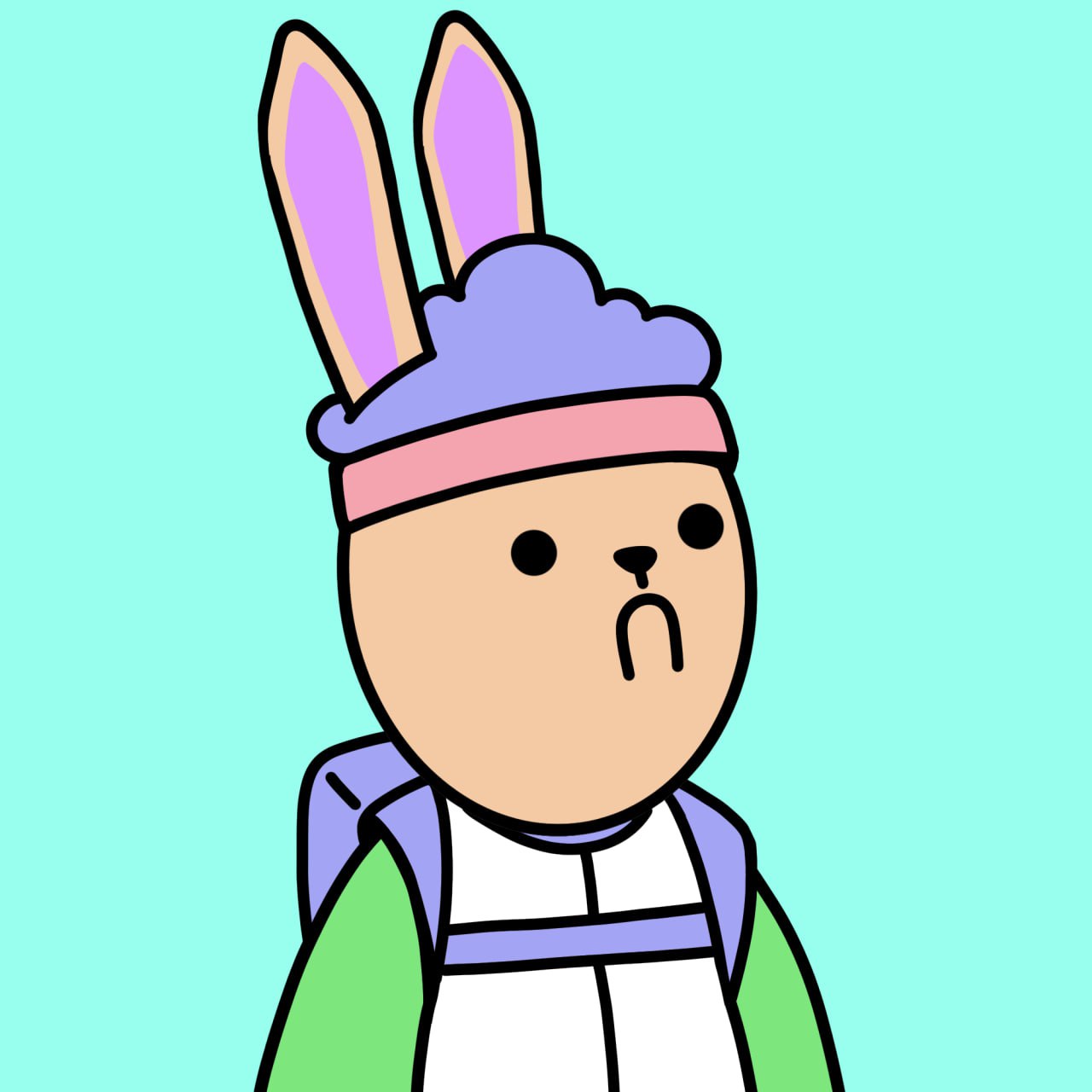 Doodle Bunny on Flare Network