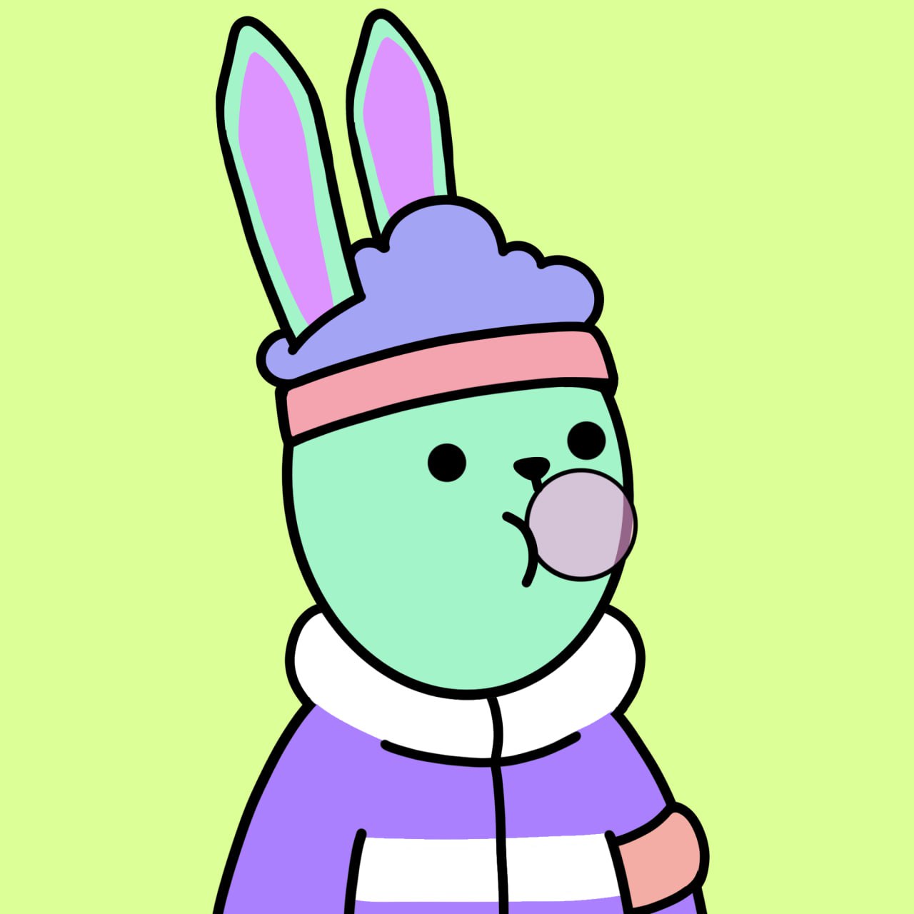 Doodle Bunny on Flare Network