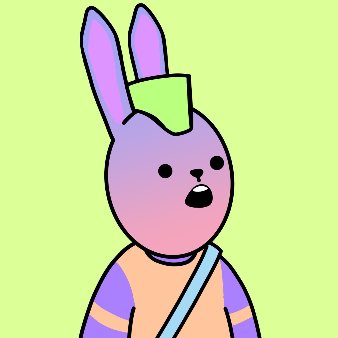 Doodle Bunny on Flare Network